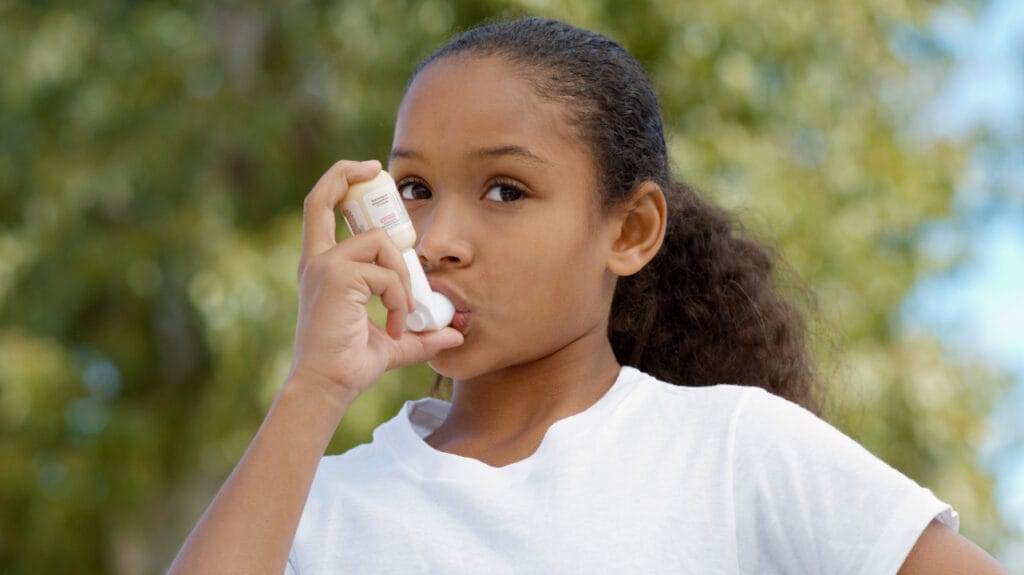 Pulmonary function testing for asthma in children