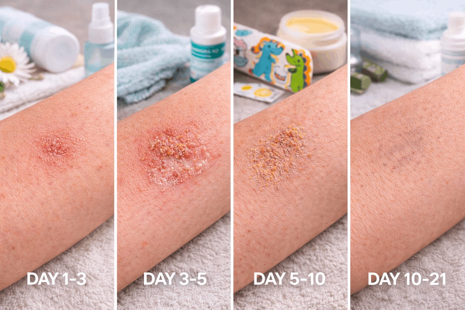 Contact Dermatitis Rash Healing Stages: What to Expect